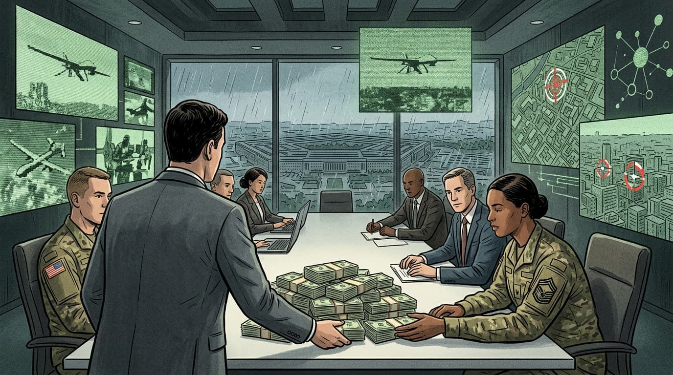 Pentagon Hands Palantir $480M Monopoly Over AI Battlefield Targeting