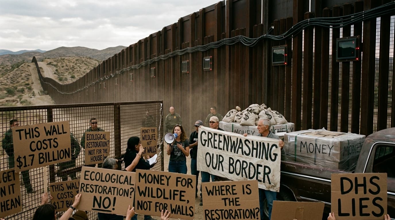 DHS Disguises $1.7B Border Wall as 'National Park Maintenance'