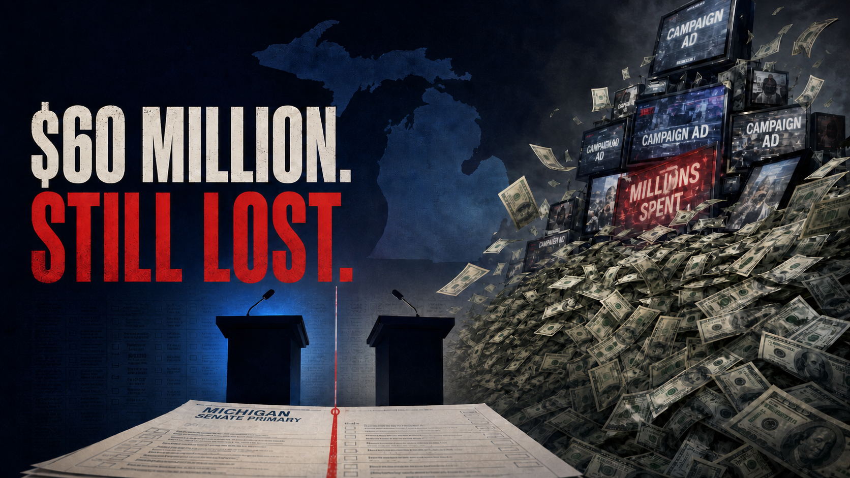 The $14.5 Million Haley Stevens Spending Wave Became a $60 Million War. She Still Lost.