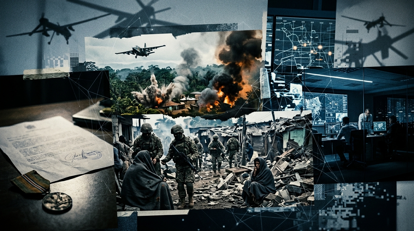 U.S. Latin American Military Strikes Kill 200 as Strategic Pardons Reveal Selective Enforcement
