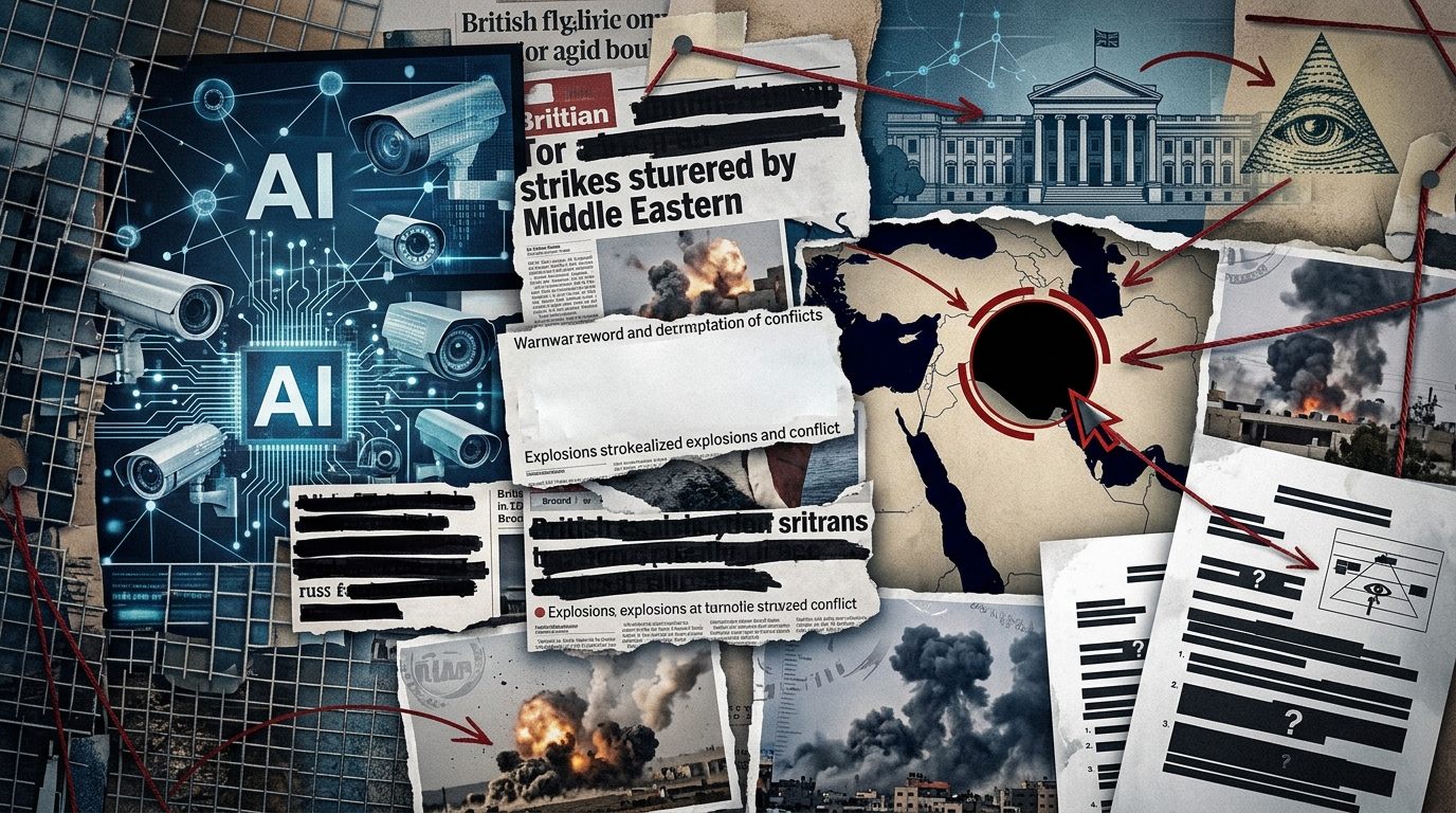 UK Media Headlines Omit Perpetrators in Lebanon Military Strikes