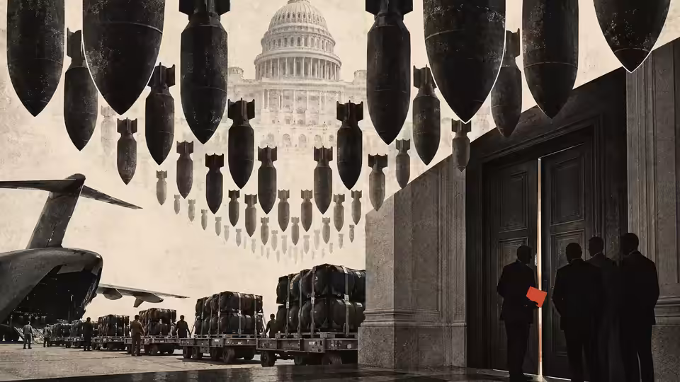 Trump Plans 40,000 Heavy Bombs for Israel. Congress Gets a Whisper.