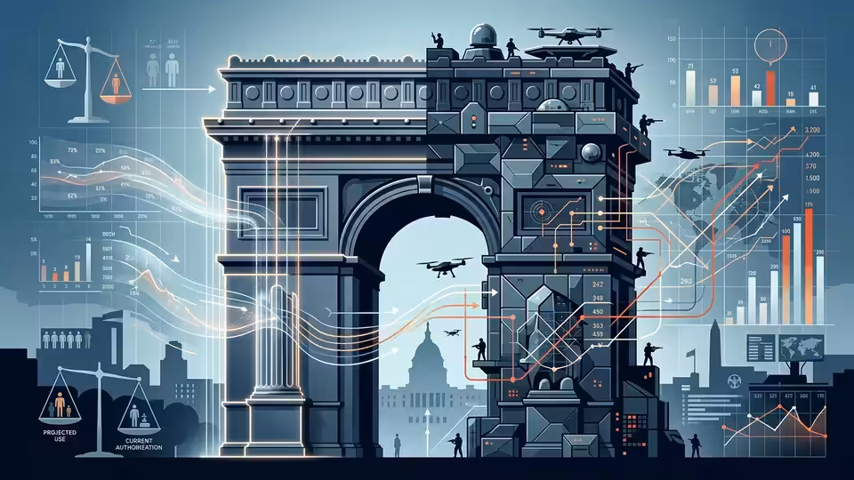 Trump Recasts Washington Arch as a Military Complex