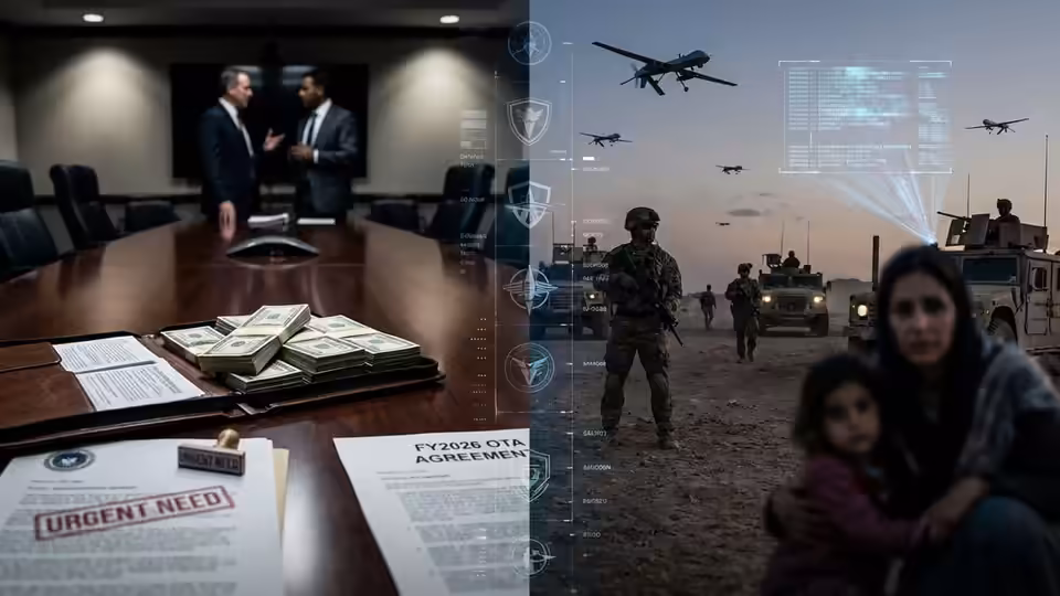 Defense Tech Giants Secure $1.8B in No-Bid Contracts via OTA Loopholes