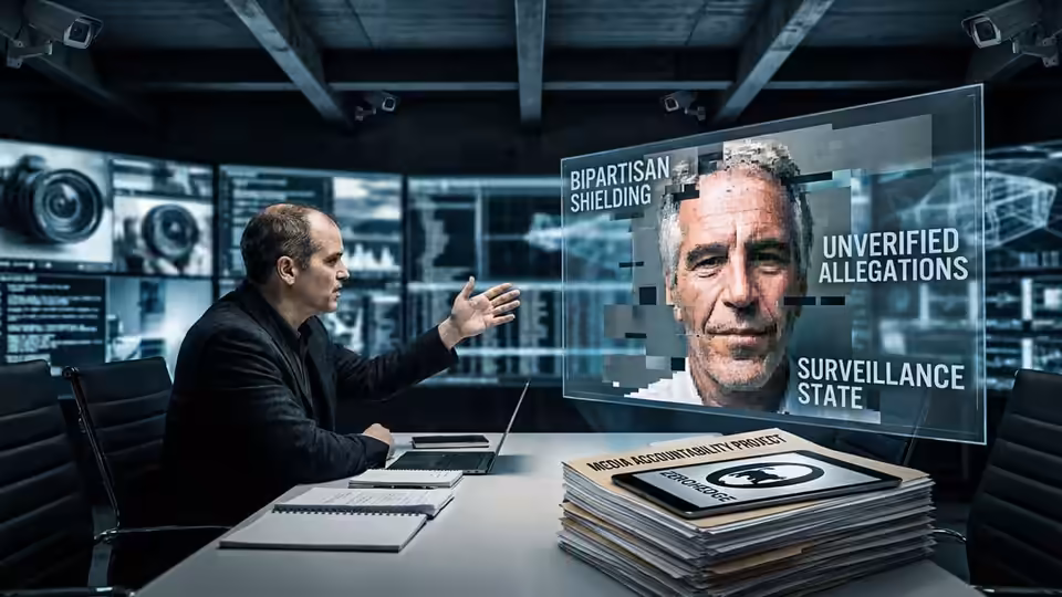 Matt Taibbi Claims Bipartisan Shielding in Epstein Case Amid Unverified Surveillance Allegations