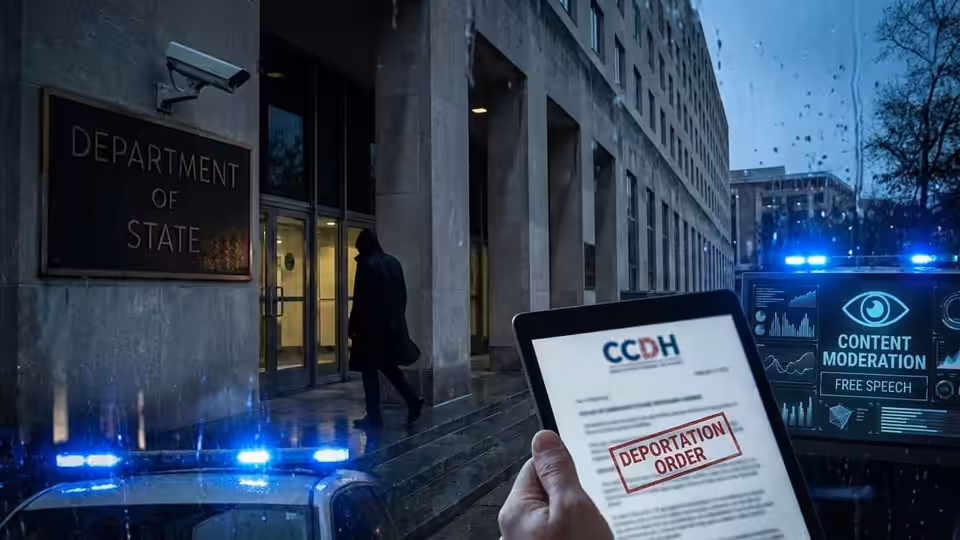 State Dept Moves to Deport Nonprofit Leader Over 'Weaponized' Censorship