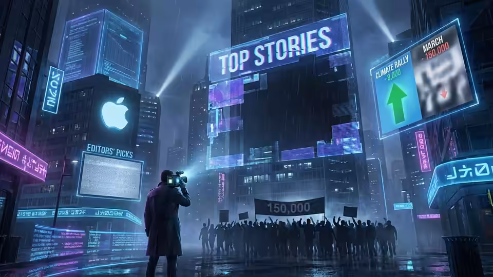 Apple and Google Suppress News of 150,000-Person March