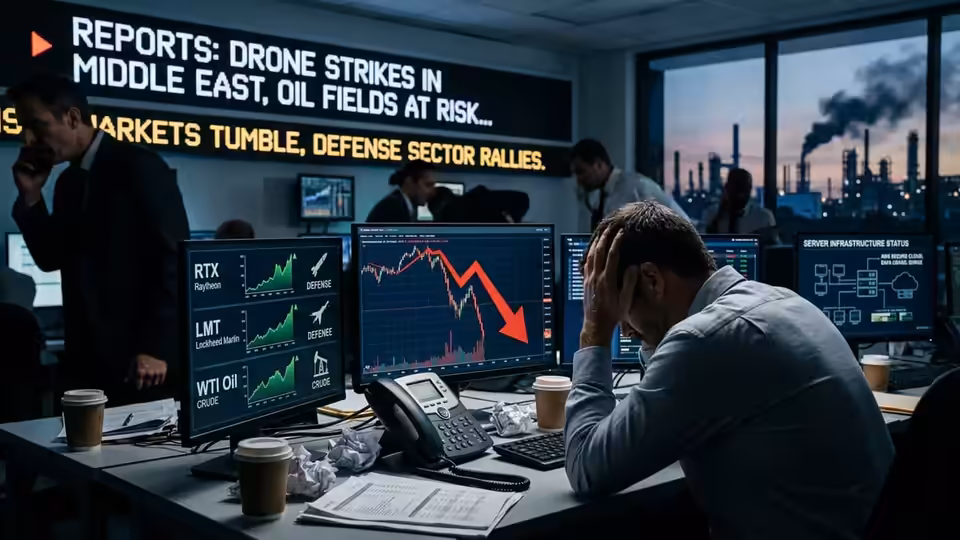 War Profits: Defense Stocks Surge as Middle East Strikes Shake Tech