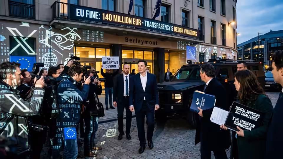 Musk’s X Claims ‘Free Speech’ to Hide $140M Ad Transparency Violations