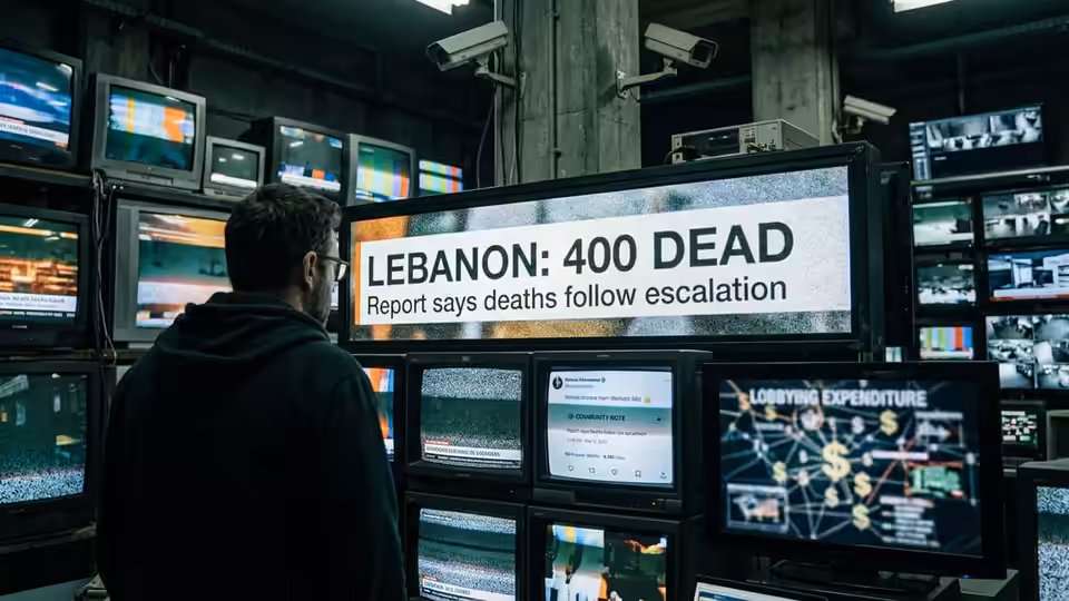 Passive Voice Propaganda: How Sky News Shielded the IDF in 400 Lebanese Deaths