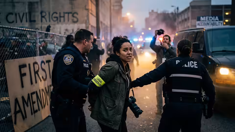 End of the Press Pass? DOJ Moves to Charge Legal Observers
