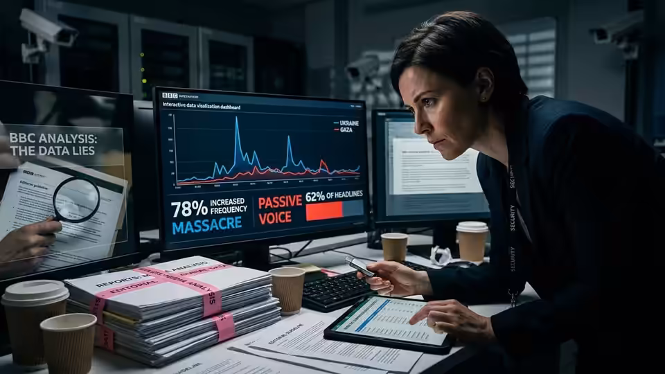 78% More 'Massacres': The Data-Proven Linguistic Bias in BBC War Coverage