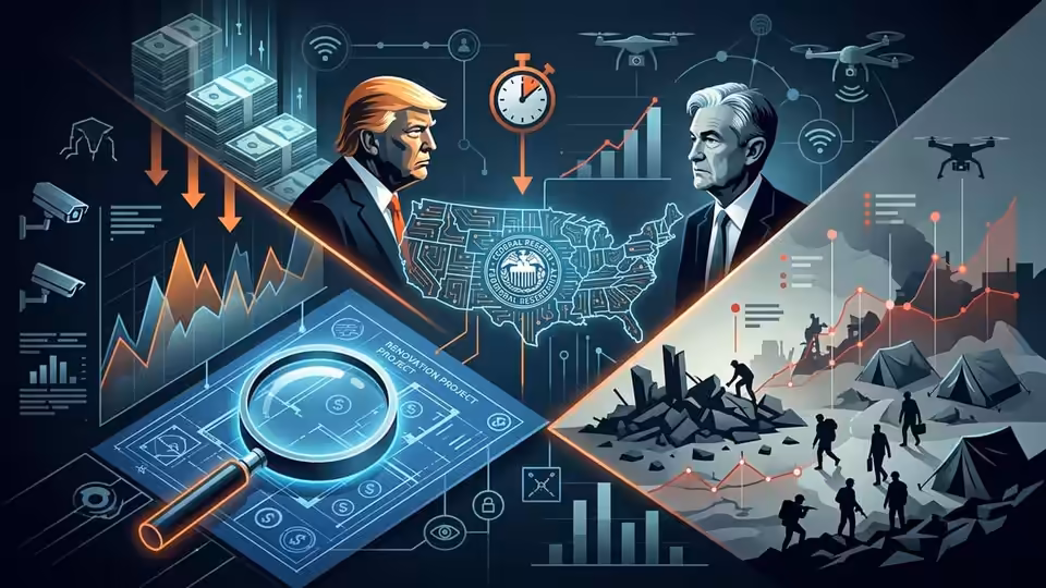 Trump’s $2.5B Fed Power Play: The Secret Plot to Oust Powell