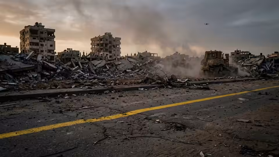 How US Media Uses 'Yellow Lines' to Mask Civilian Neighborhood Demolitions