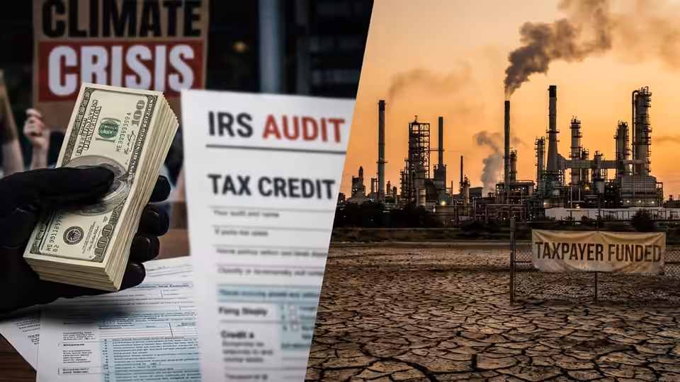 The $100 Billion Heist: Your Taxes Funding Big Oil’s ‘Green’ Fraud