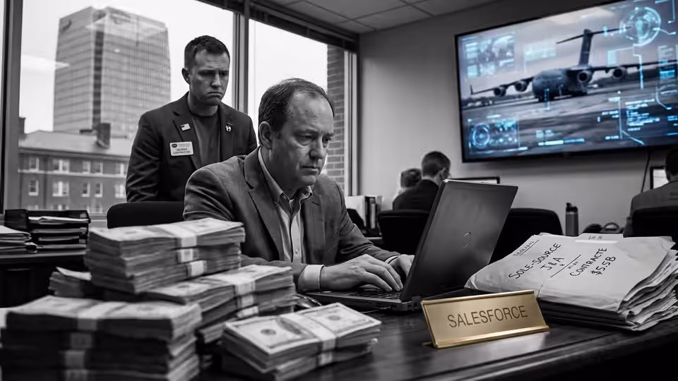 Salesforce Snags $5.5B Army Contract While Veteran-Owned Firms Are Cut