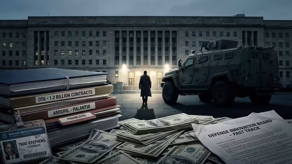 Pentagon Bypasses Competitive Bidding to Award $1.2B to Anduril and Palantir